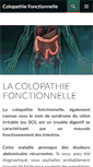 Mobile Screenshot of colopathiefonctionnelle.com