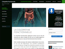 Tablet Screenshot of colopathiefonctionnelle.com